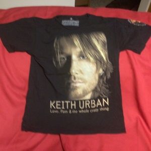 KEITH URBAN  concert tshirt